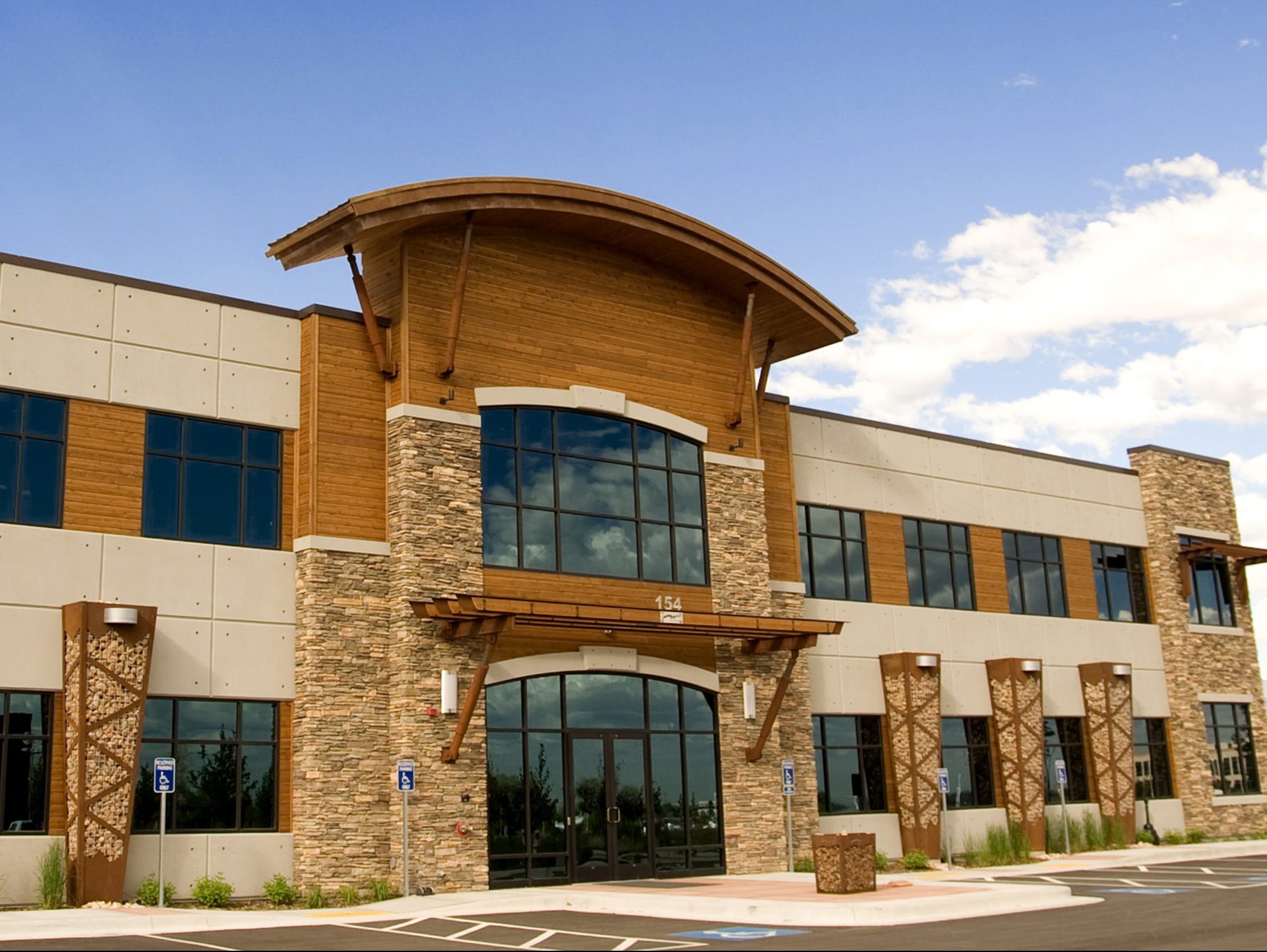 Exterior of BC&A Building